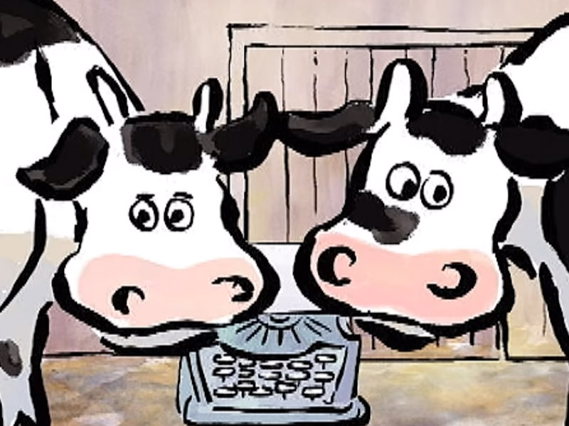 Barnyard Protest: Cows & Chickens & Fundamental Freedoms